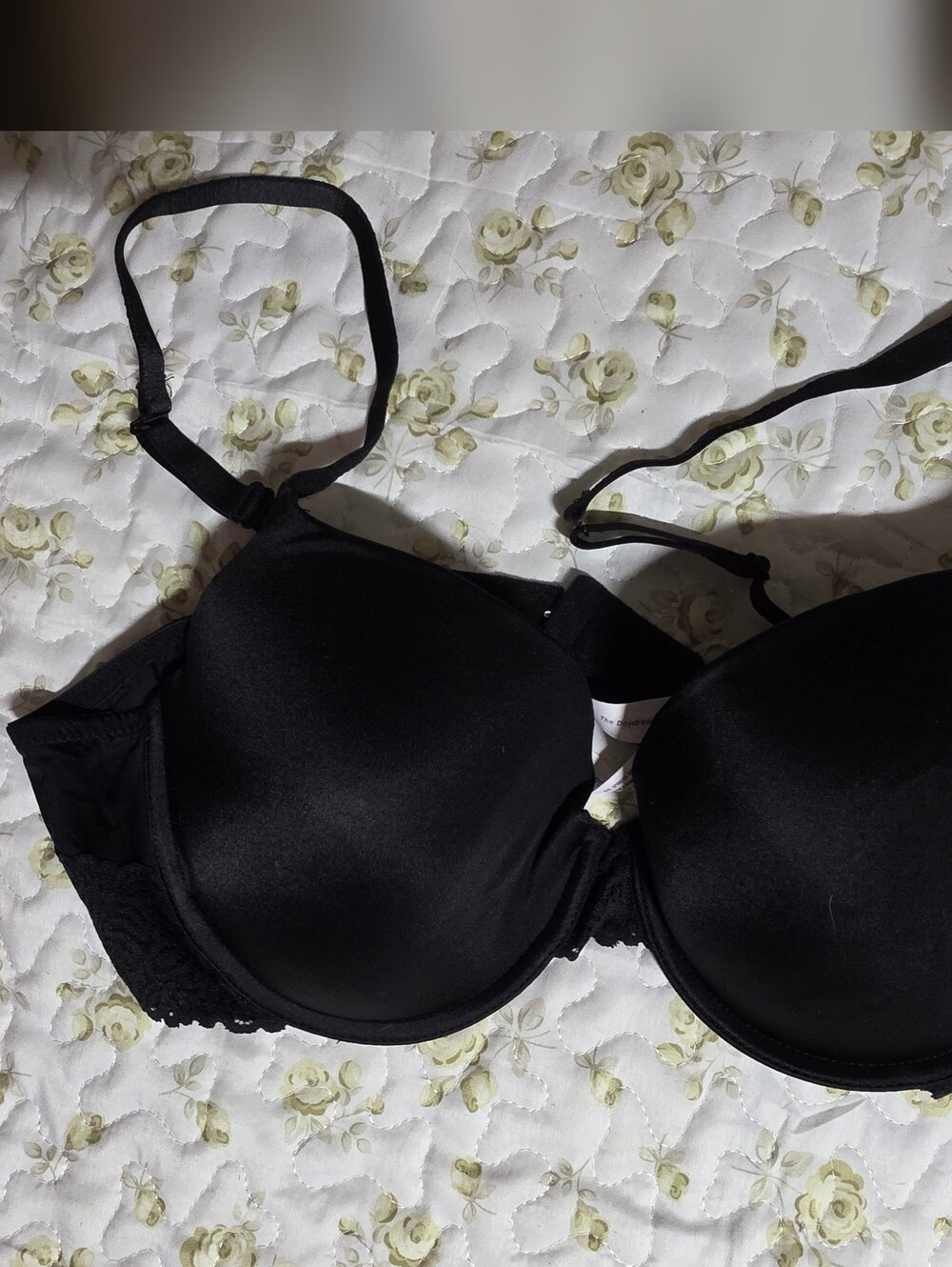 Black Everyday T-Shirt Push-Up Bra